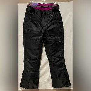 Women black winter pants. Stormpack,  -30 rated